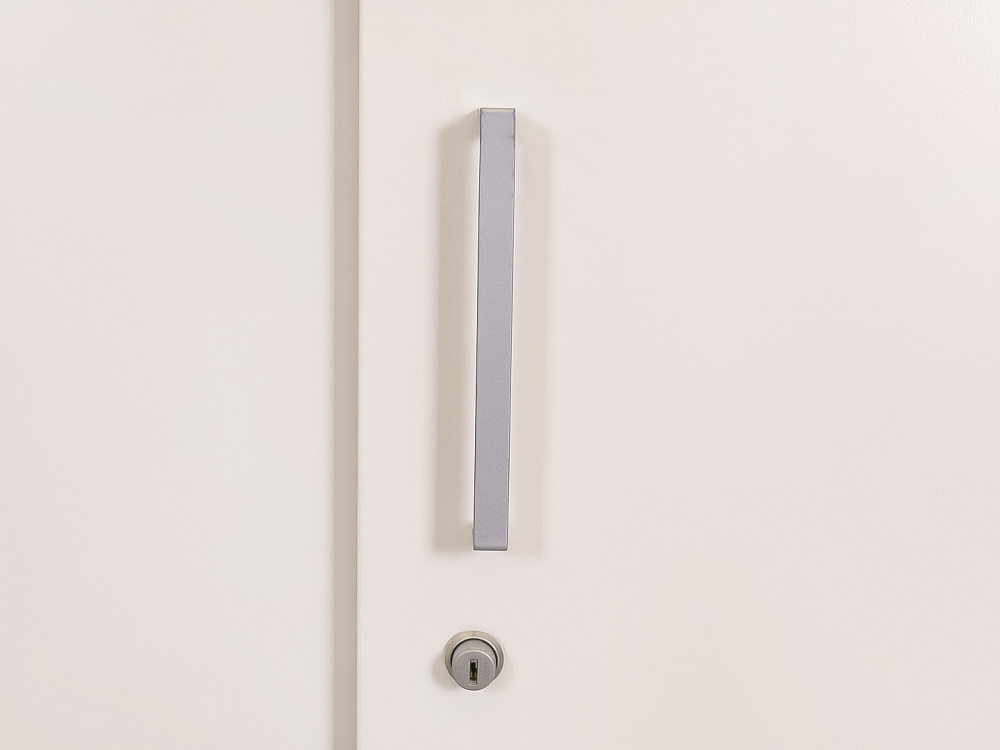 Шкаф для документов офисный Steelcase ЛДСП Белый Франция  ШД2ДБ1-04026