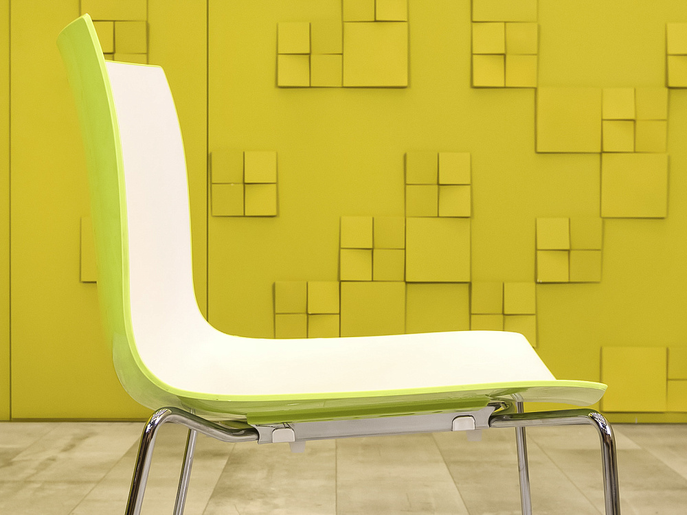 Офисный стул  Pedrali Пластик Белый Италия  УДПЗ-04026