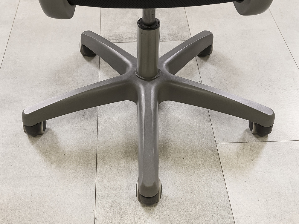 Офисное кресло для персонала на колесах CHAIRMAN Ткань Серый Россия  КПТС1-31016