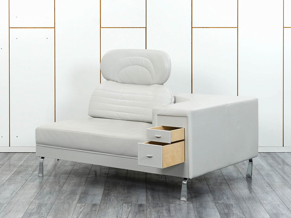 Офисный диван I4 Mariani Кожа Серый Limosine  (ДНКС-17094)