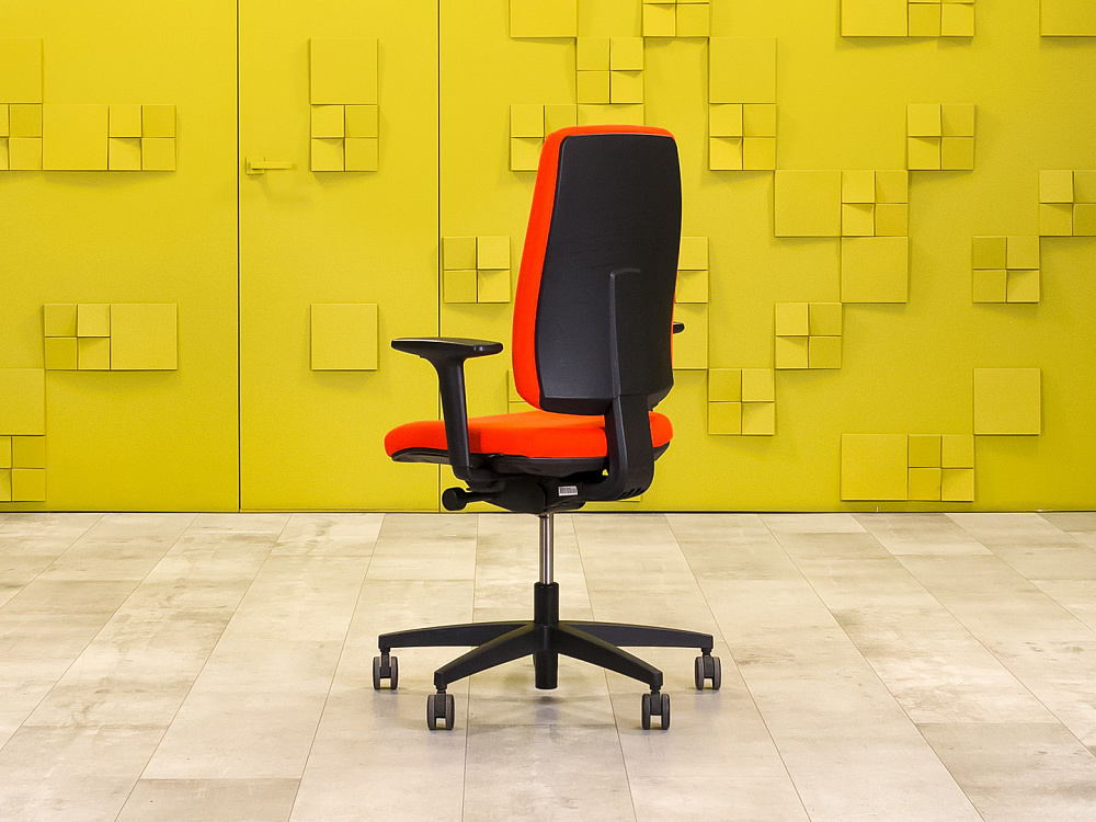 Офисное кресло для персонала на колесах ORGSPACE Ткань Оранжевый Импорт_КПТО-260923