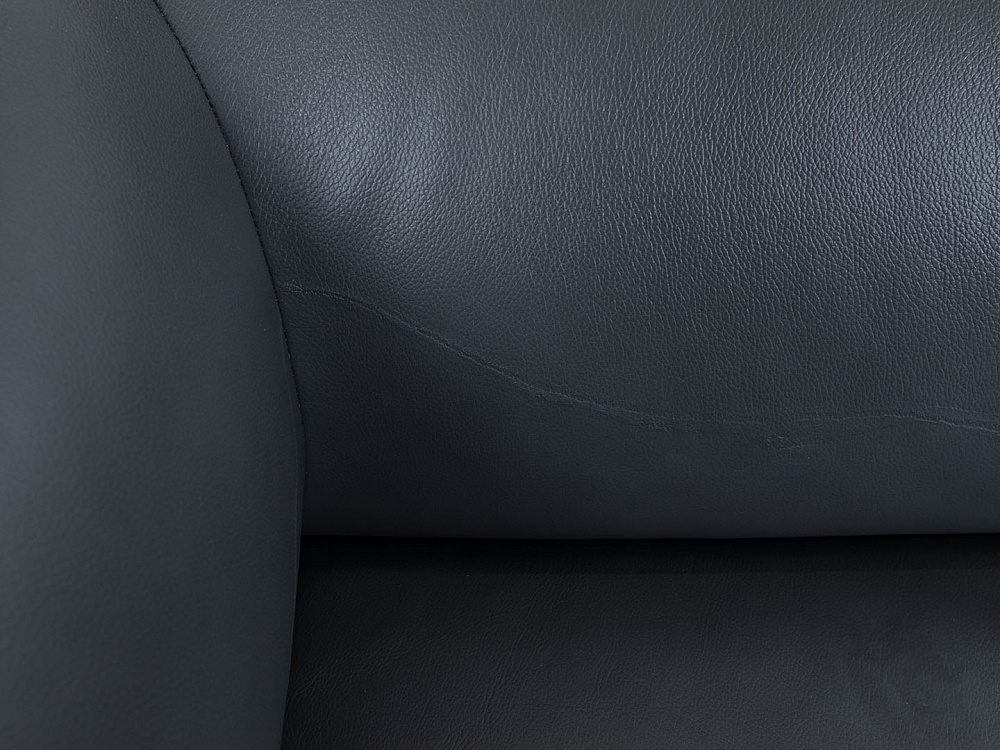 Офисный диван Liro Кожа Серый Montana Ferro  (ДНКС-20114)