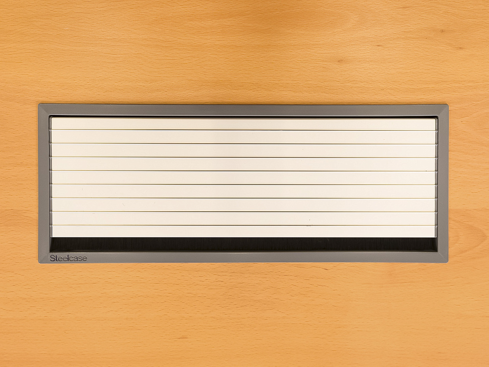 Офисный стол для переговоров Steelcase ЛДСП Ольха Франция  СГПЛ2-04026