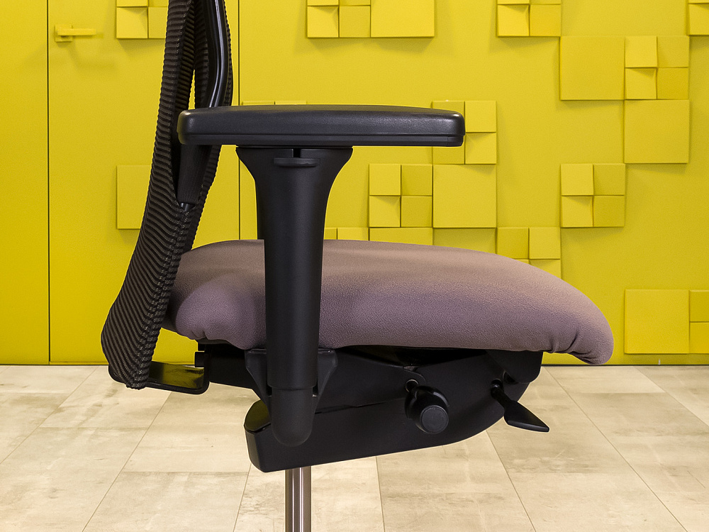 Офисное кресло для персонала на колесах Comforto HAWORTH Ткань Серый США_КПТС-051223