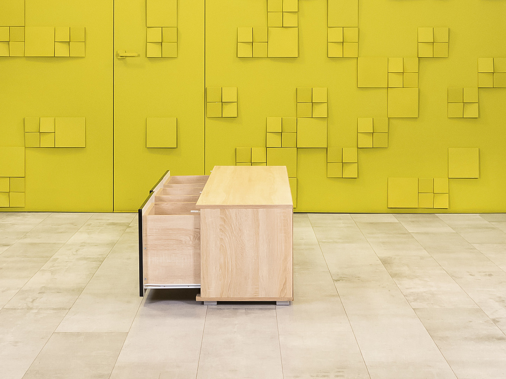 Тумба греденция ЛДСП Чёрный Россия  ГРЧ-10025