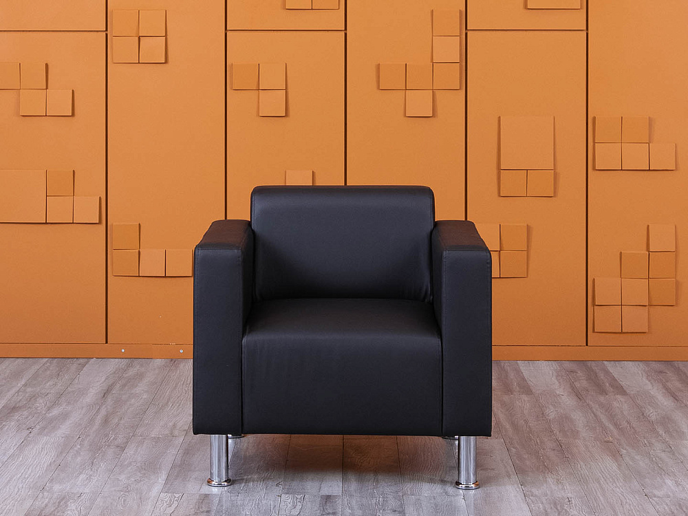 Мягкое кресло ДМебель Кожзам Черный   (КНКЧ-25094(нов))