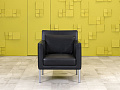 Комплект мягкой мебели WALTER KNOLL 1300x690 Кожа Чёрный Германия_ДНКЧК-190124