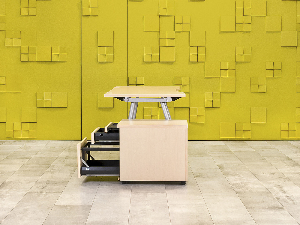 Комплект офисной мебели на 1 человека Koenig Neurath ЛДСП Клен Германия_СПЭВТ-171024