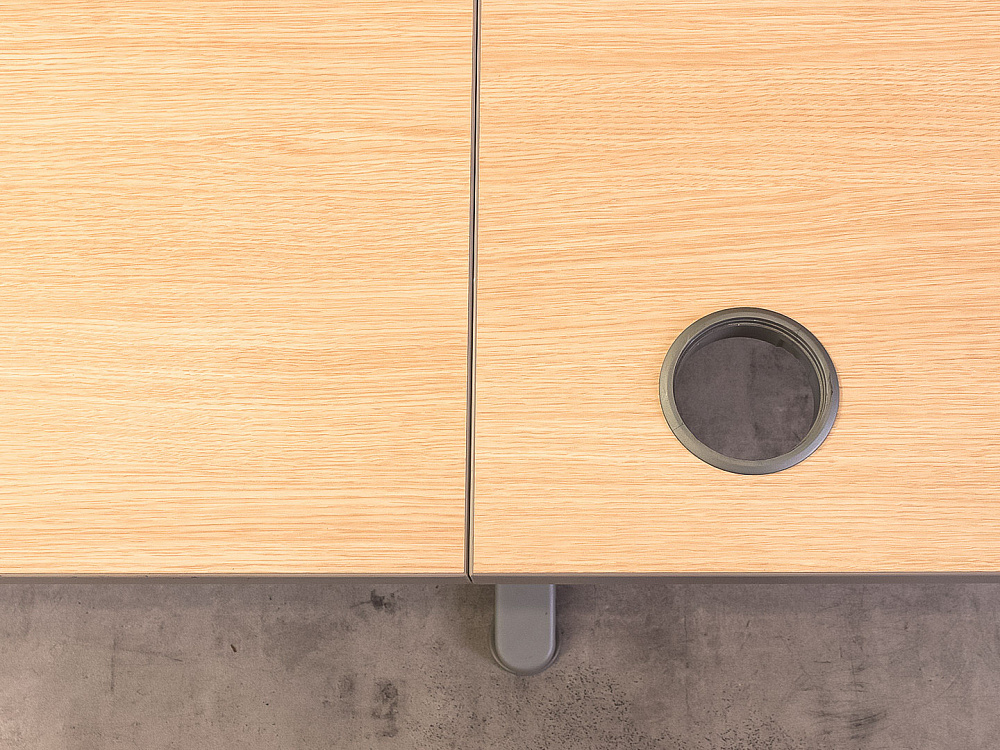 Комплект офисной мебели на 3 человека ЛДСП Зебрано Россия_ГКЗ1-270624