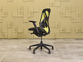 Офисное кресло для персонала на колесах Asis Ткань Чёрный Импорт  КПТЧ-29125