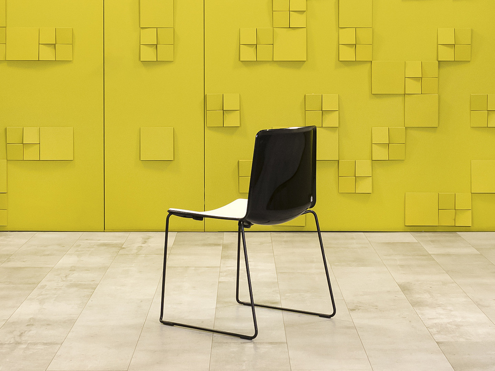 Конференц кресло для переговорной Tweet Pedrali Пластик Белый Италия  УДПБ-261023