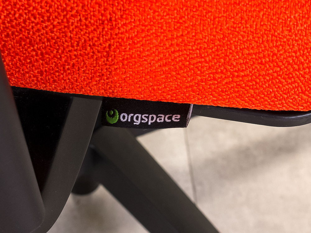 Офисное кресло для персонала на колесах ORGSPACE Ткань Оранжевый Импорт_КПТО-260923