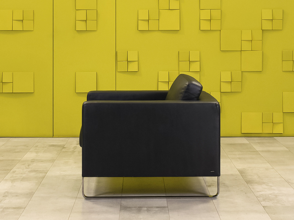 Мягкое кресло MyTurn Sofa 10 Profim Экокожа Чёрный Польша  КНКЧ-26025
