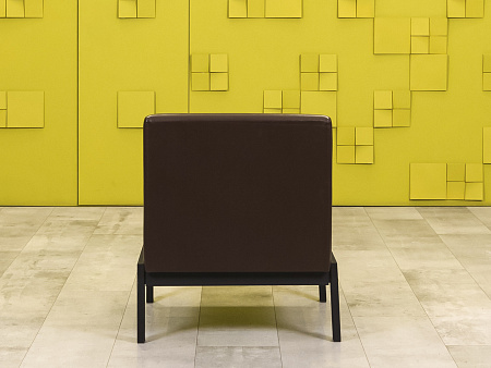 Мягкое кресло Лофт Сандра Кожзам Коричневый Россия  КНКК-18036