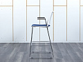 Барный стул Haworth Ткань Синий   (УДТН-20063)