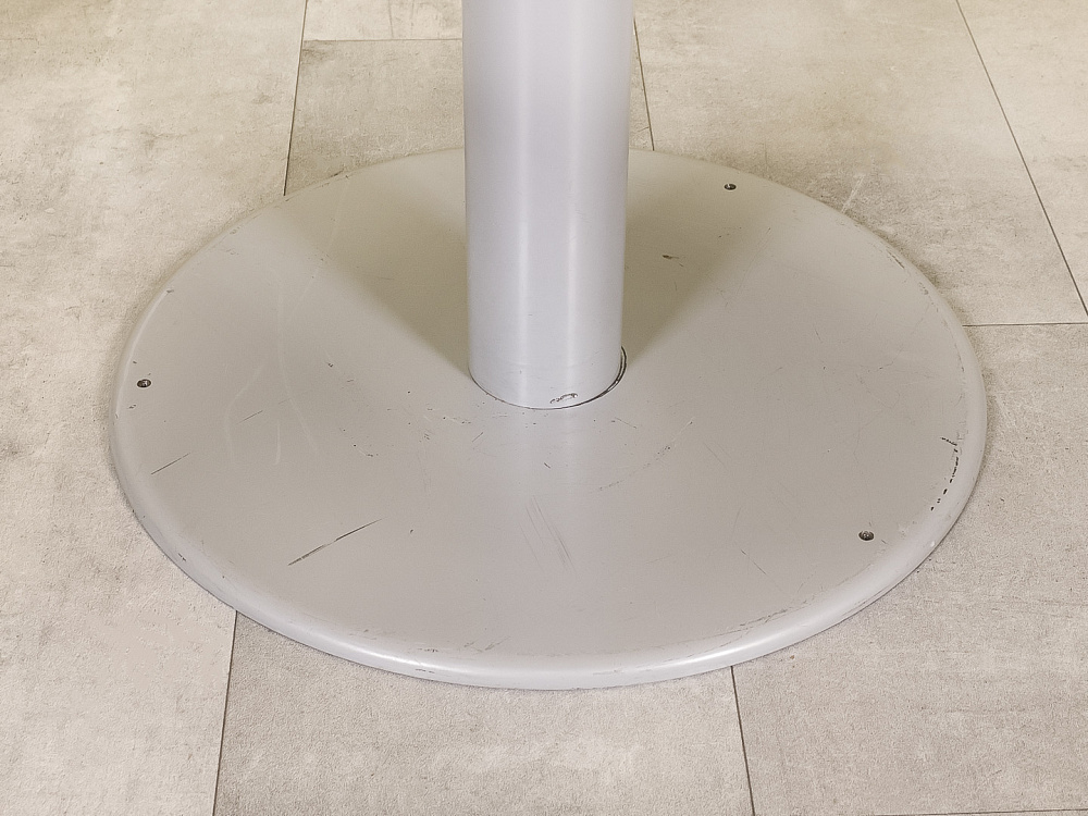 Офисный стол для переговоров HAWORTH 1100x1100x710 ЛДСП Ольха Германия_СГКЛ-240923