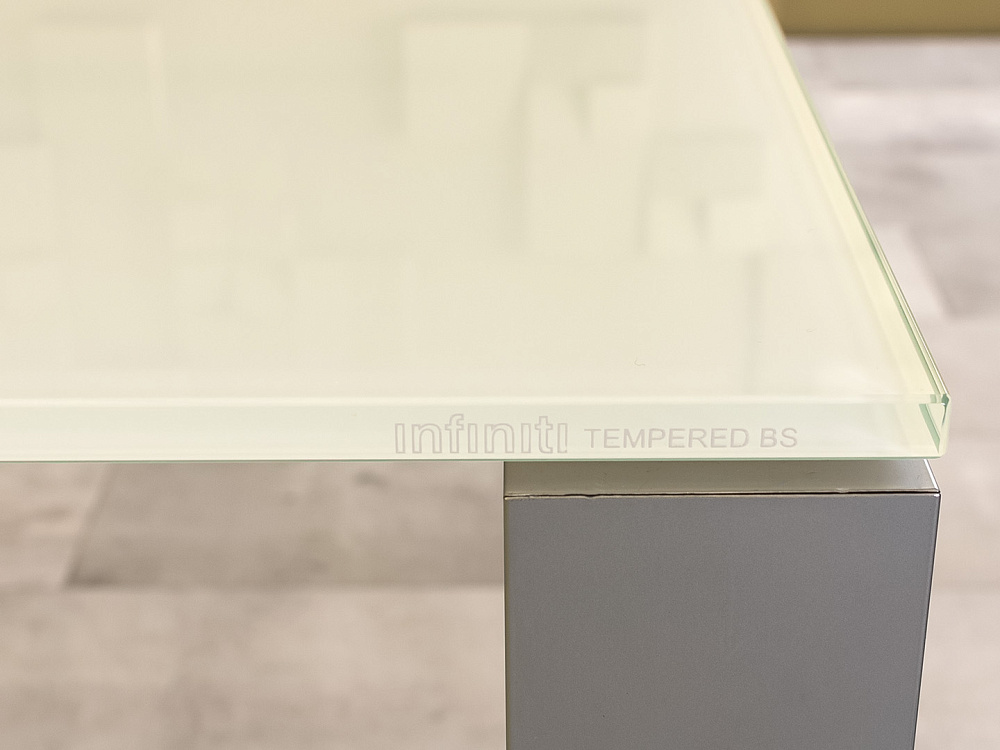 Обеденный стол Стекло Белый Импорт  СГПБ-231223