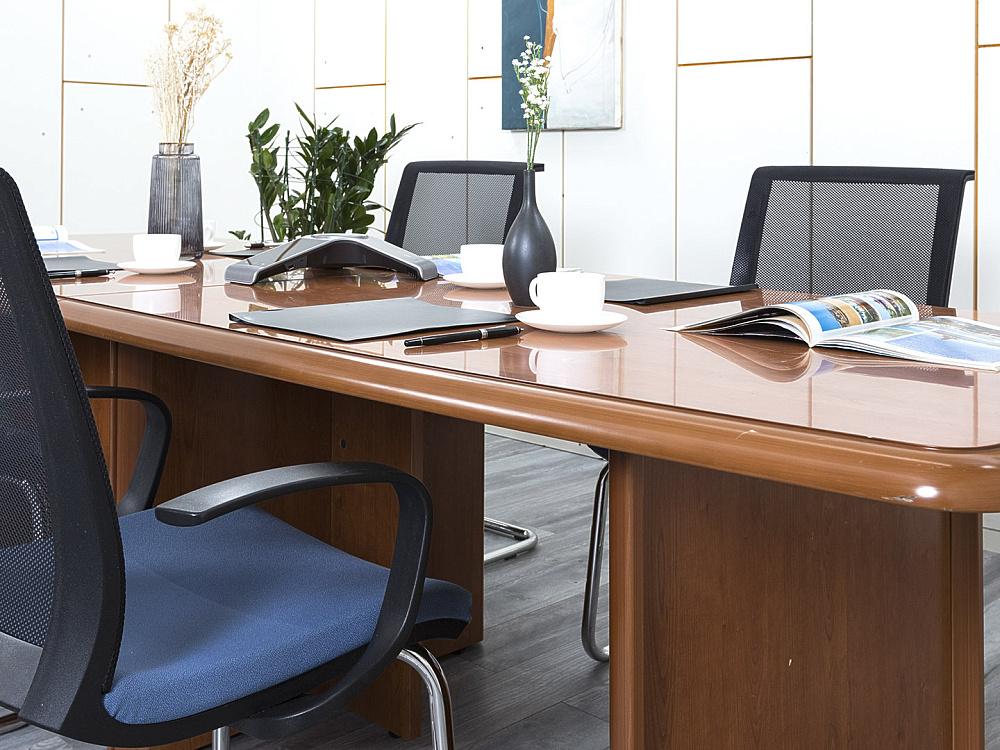 Офисный стол для переговоров  2 780х960х700 ЛДСП Ольха Cannes  (СГПЛ-22113)