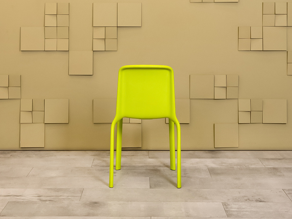 Офисный стул  Snow Pedrali Пластик Зелёный Италия  УНПЗ1-04026