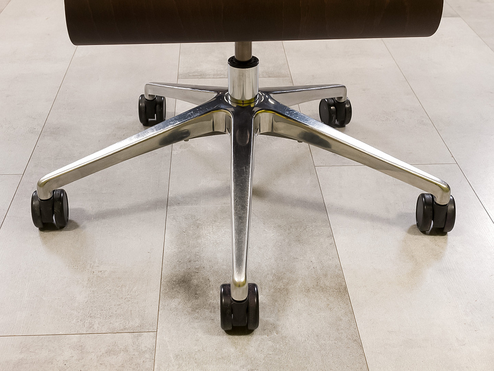 Офисное кресло руководителя на колесах Verona Arte's Кожа Коричневый Италия_КРКК1-231224