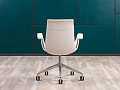 Комплект из 2-х мягких кресел FK WALTER KNOLL 860x420 Кожа Белый Германия_КНКБК-170423