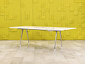 Офисный стол для переговоров Herman Miller 2200x1300x740 ЛДСП Белый США_СГПБ3-260923
