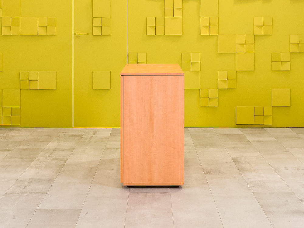 Офисная тумба для оргтехники BENE 1200x450x830 ЛДСП Ольха Распашные дверки Австрия_ТО2ДЛ3-050923