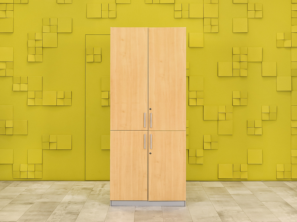 Шкаф для документов офисный  ЛДСП Бук  ШД4ДВ-27046