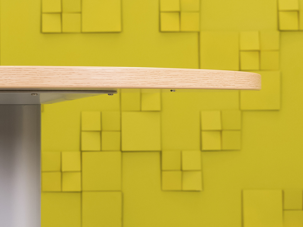 Обеденный стол HAWORTH ЛДСП Зебрано Германия  СГКЗ1-29105