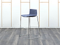 Барный стул Arper  Ткань Синий   (УНТН-01023)