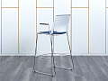 Барный стул Haworth Ткань Синий   (УДТН-20063)