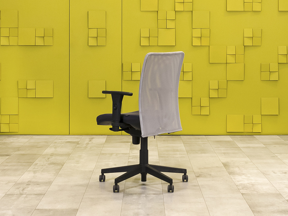 Офисное кресло для персонала на колесах FORSIT Ткань Серый Италия_КПТС2-250724