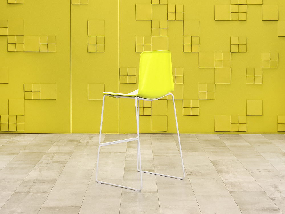 Барный стул  Pedrali Пластик Белый Италия  УДПБ-30016