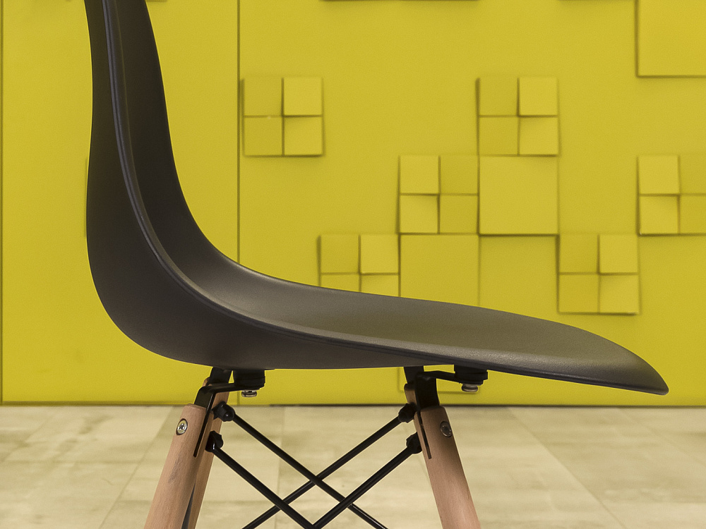 Офисный стул  Пластик Чёрный  УНПЧ-26016