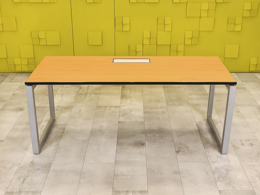 Стол для руководителя  Steelcase ЛДСП Ольха Германия  СРПЛ1-30016