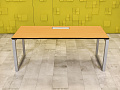Стол для руководителя  Steelcase ЛДСП Ольха Германия  СРПЛ1-30016