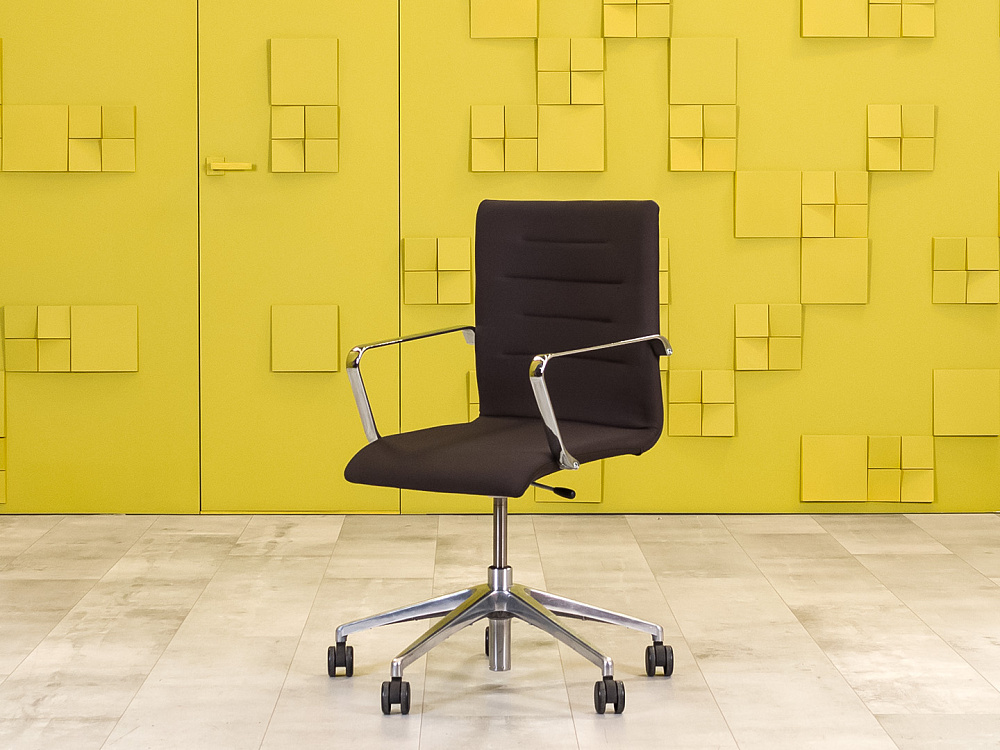 Офисное кресло для персонала на колесах LD Seating Ткань Серый Польша_КПТС-060224