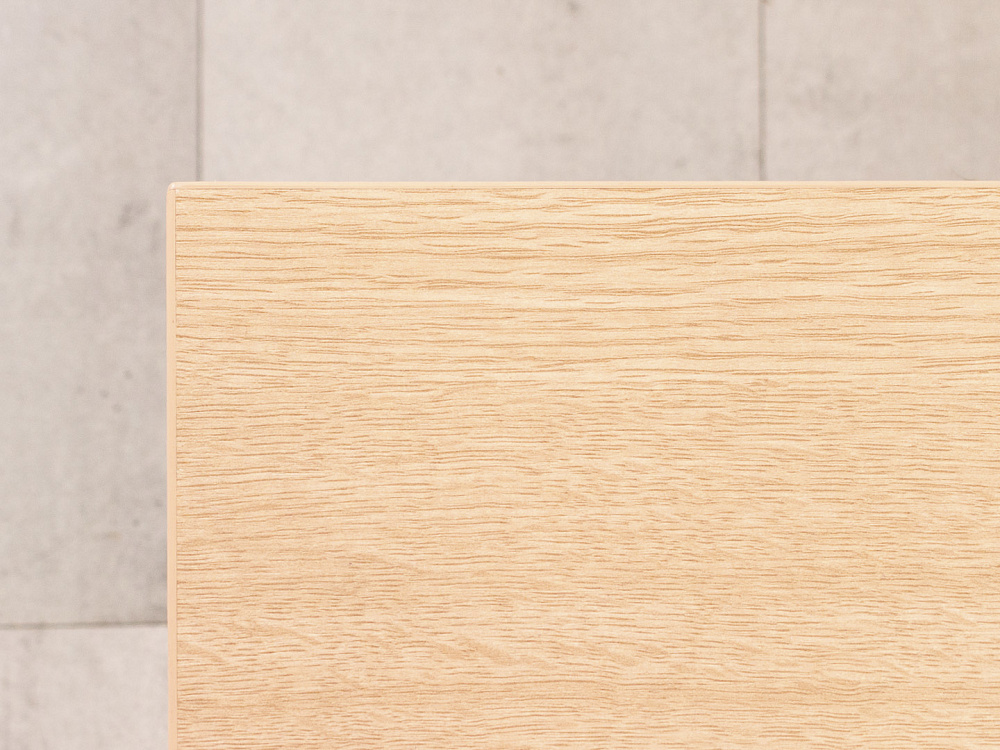 Офисный стол прямой 1200x600 ЛДСП Зебрано Импорт_СППЗ1-160823