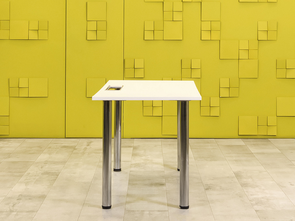 Офисный стол прямой ЛДСП Белый  СППБ1-03046