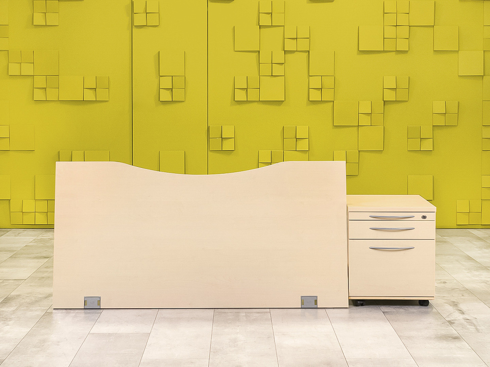 Комплект офисной мебели на 1 человека Koenig Neurath ЛДСП Клен Германия_СПЭВТ-171024