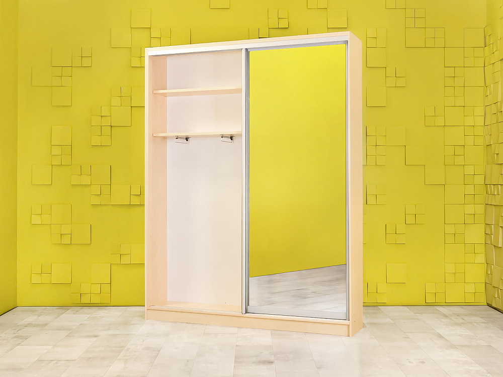 Шкаф для одежды ЛДСП Клен Россия  ШГ2ДВ-21025