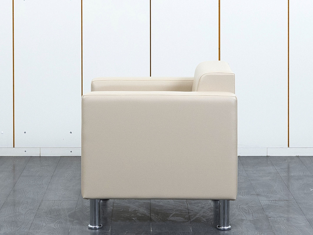 Мягкое кресло Май Кожзам Бежевый   (КНКБ-27010)