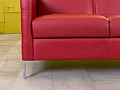 Офисный диван Herman Miller 1280x780 Кожа Красный США_ДНКК-270324
