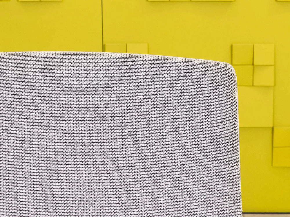 Офисное кресло для персонала на колесах MARICS W Profoffice Ткань Серый Италия_КПТС-300524