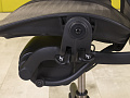 Офисное кресло руководителя на колесах Aeron B Herman Miller Сетка Серый США  КРТС-17035