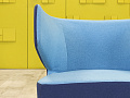 Мягкое кресло Club-k1 LD Seating Ткань Синий Чехия  КНТН2-26025