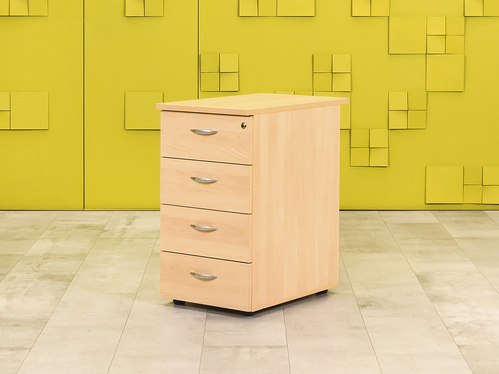 Офисная тумба приставная бук 4 ящика ТП4ЯВ-10046