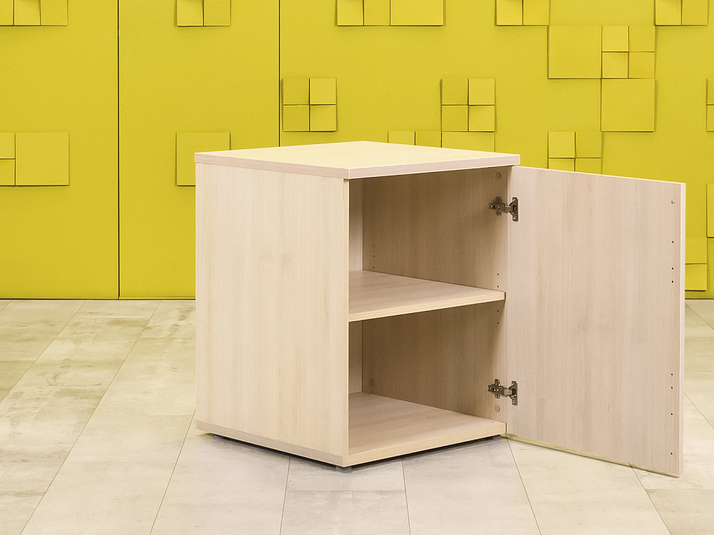 Офисная тумба для оргтехники  ЛДСП Клен  ТО1ДВ-10046