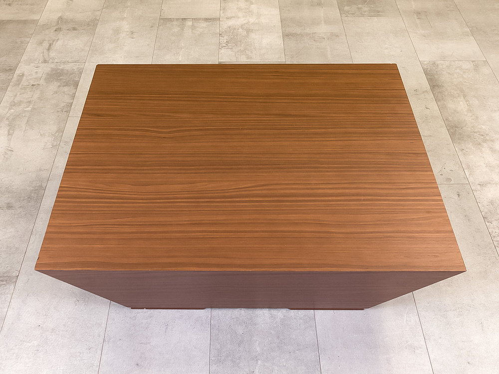 Журнальный столик 1000x1000x400 ЛДСП Орех Импорт_СЖПХ-290923