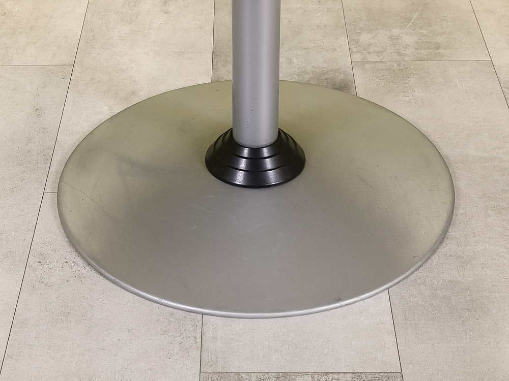 Офисный стол для переговоров Steelcase 1100x1100x720 ЛДСП Бук Франция_СГКВ-280923